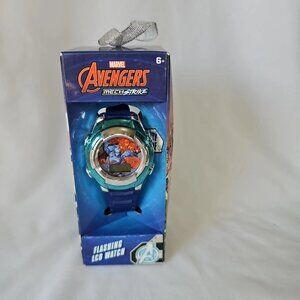 Marvel Avengers MECH STRIKE Unisex Child Flashing LCD Watch